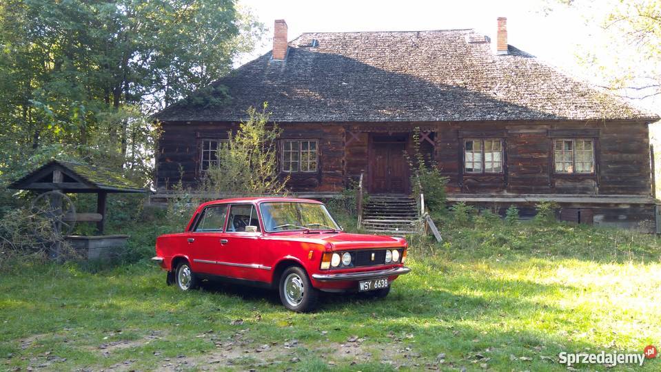Fiat 125p wynajem ślub sesja wieczory panieńskie
