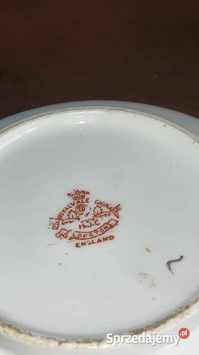 Miseczka Royal Vale England Z owocami W Porcelana i szkło pomorskie