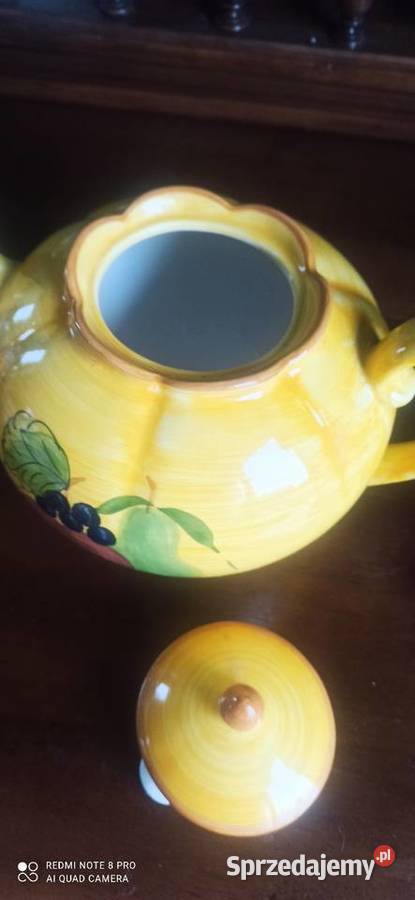Dzbanek do herbaty Duży i piękny ja słoneczna Gdańsk sprzedam