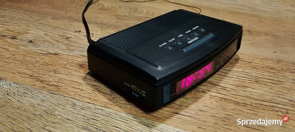 Kultowy Radiobudzik LED 76620 Retro Design Stan