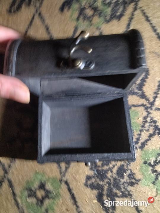 Stare drewniane pudełko Olsztyn sprzedam