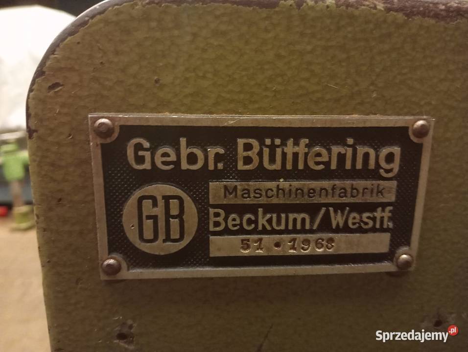 Szlifierka szerokotaśmowa BUTFERING 800 Pozostałe Wejherowo