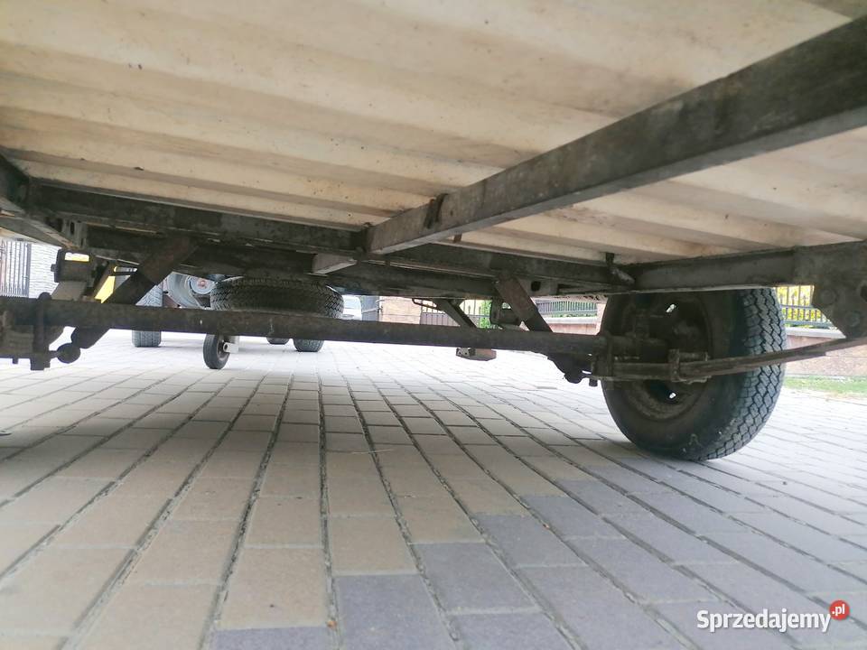 Przyczepa NIEWIADÓW N126 Zarejestrowana w Polsce świętokrzyskie Wodzisław