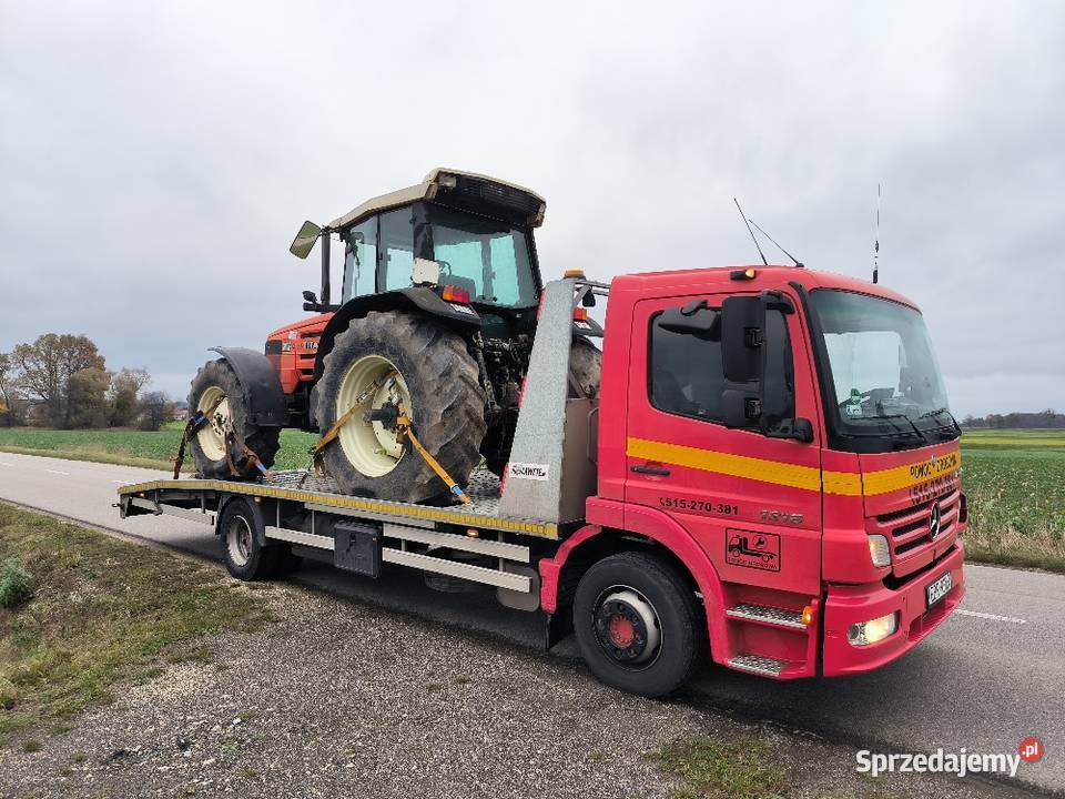 Pomoc drogowa Autolaweta Laweta Transport Maszyn Głowno