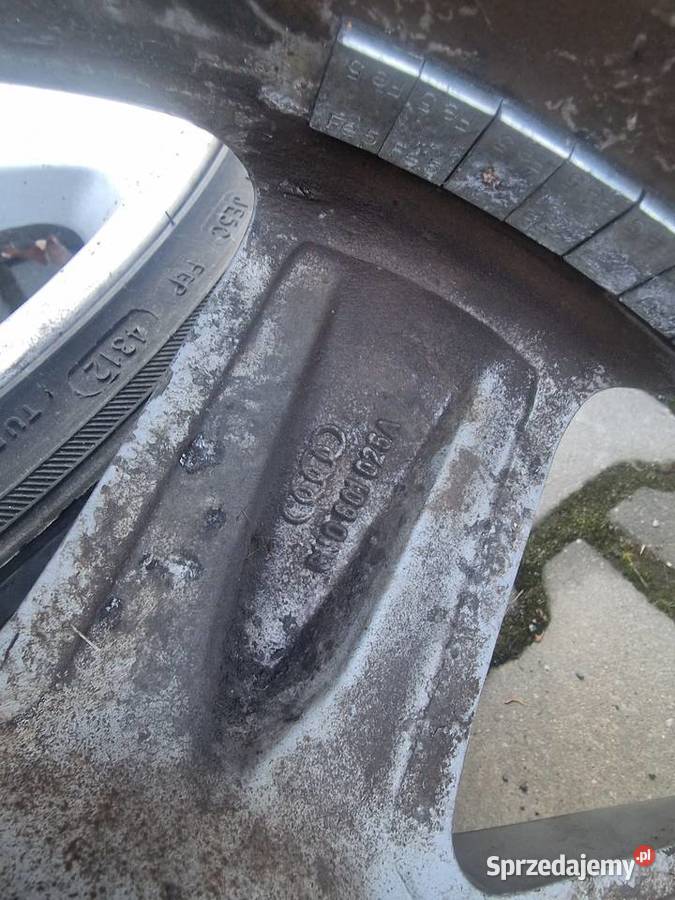 Felgi 17 5x100 audi tt z oponami letnimi Skoczów sprzedam