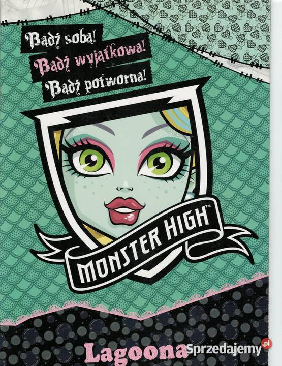 MONSTER HIGH Lagoona pamiętnik bądź sobą Warszawa