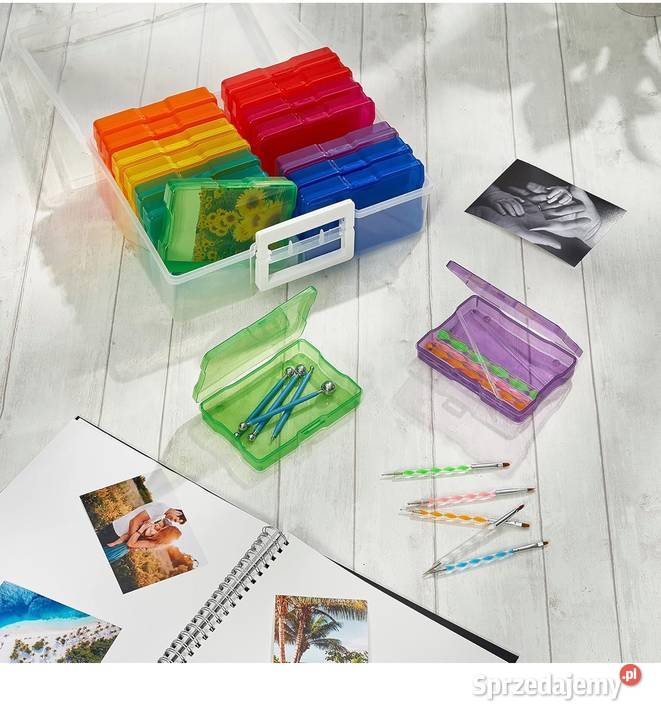 MATANA Wielokolorowy plastikowy organizer Gniezno