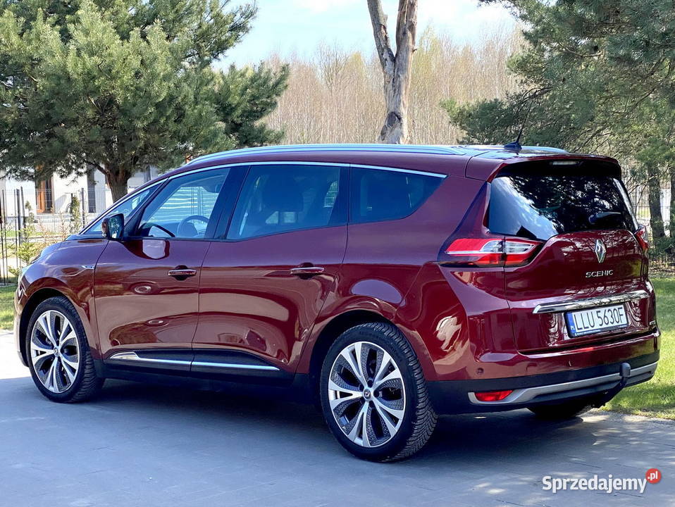 Piękny Renault Grand Scenic 12TCe 132 2018 BORDO Łuków