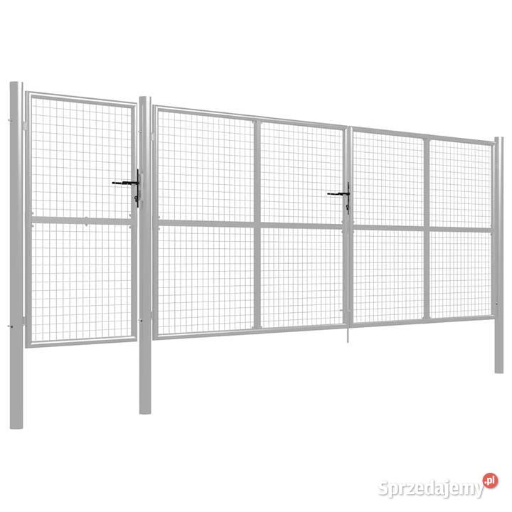 vidaXL Brama ogrodowa stalowa 500x150 Bramy Warszawa