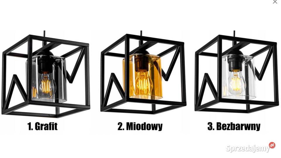 LAMPA SUFITOWA PLAFON ŻYRANDOL LOFT EDISON Oświetlenie Choroszcz sprzedam
