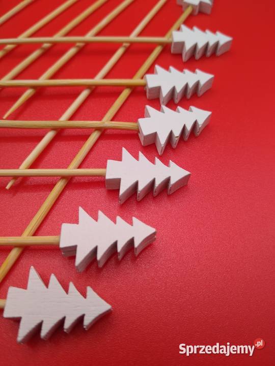 Wykałaczki Święta Choinka Drewno Ozdoba Gdańsk