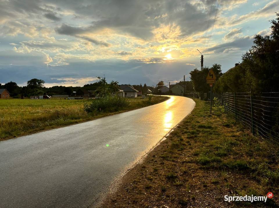 Działki budowlane 6 300 m2 Poniatowo gm Małkinia