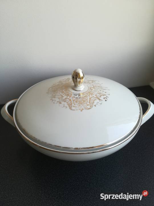 waza z porcelany ozdoba stołu stara bawarska inny kolor Gdańsk