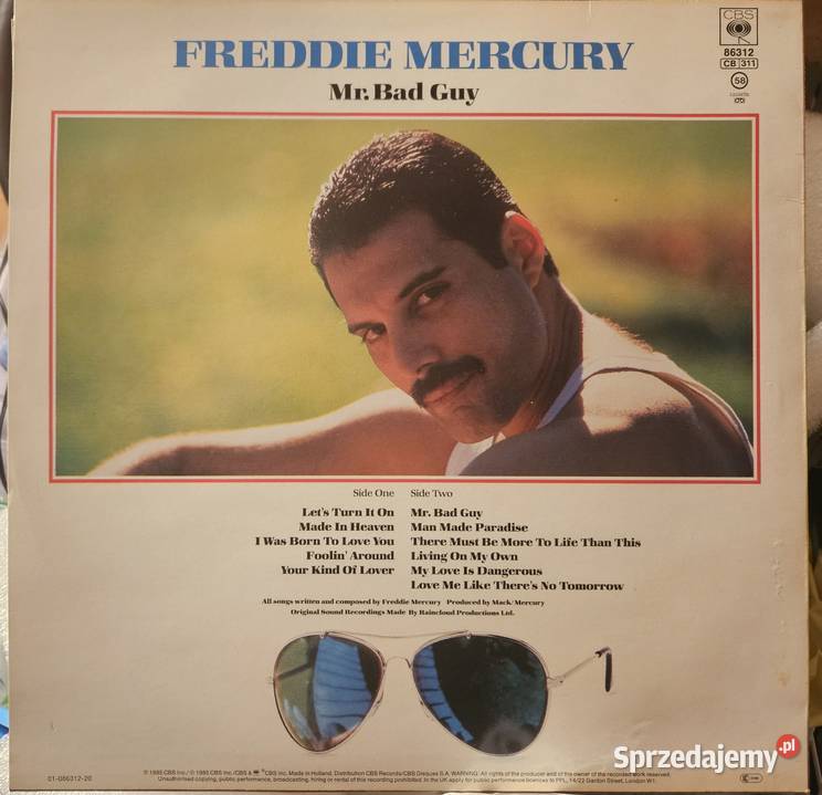 Freddie Mercury Mr Bad Guy winyl 1 płyta Warszawa