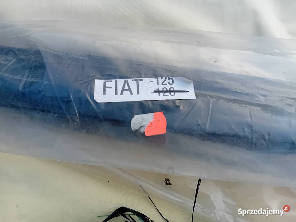 Nowe owiewki fiat125p PRL sanitarka Mińsk Mazowiecki