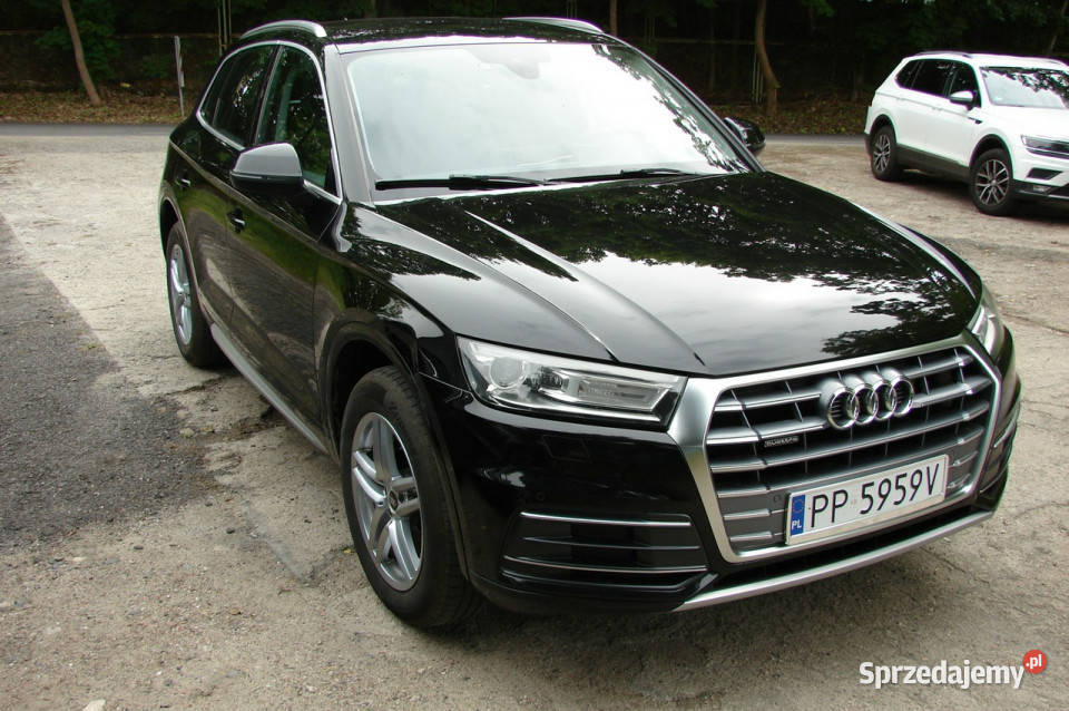 Audi Q5 67000PLN netto 20 TDI 190 XI2017 Salon przyciemniane szyby Piła