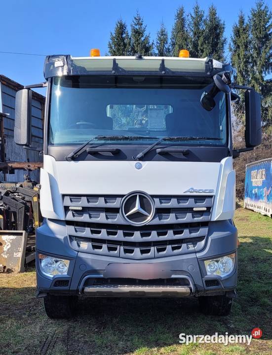 Mercedes AROCS 1824 HDS HMF 1420 K2 Radiowy Łańcut