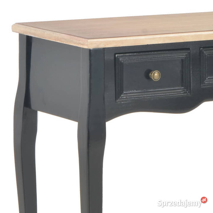 Stolik konsolowy z 3 szufladami czarny WM280046 Warszawa sprzedam