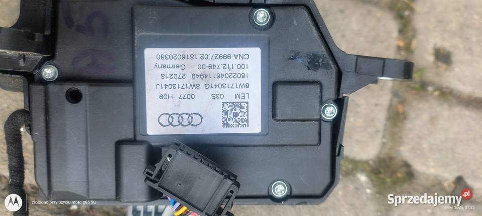 Kaseta wybierak biegów automat Audi A4 b9 A5 f5 Lubin