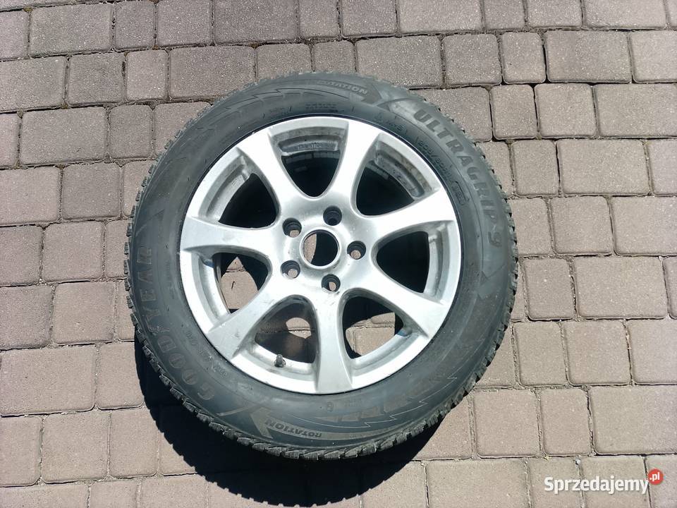 Alufelga Autec 5x115 z oponą zimową Goodyear Olkusz