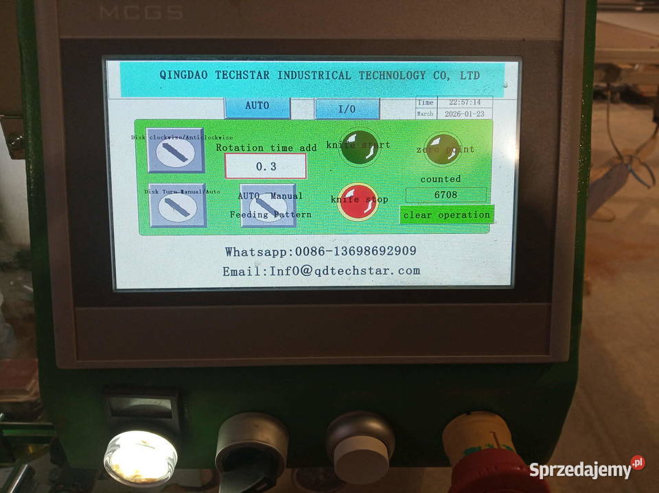 Frezarka karuzelowa automat Rozdrażew