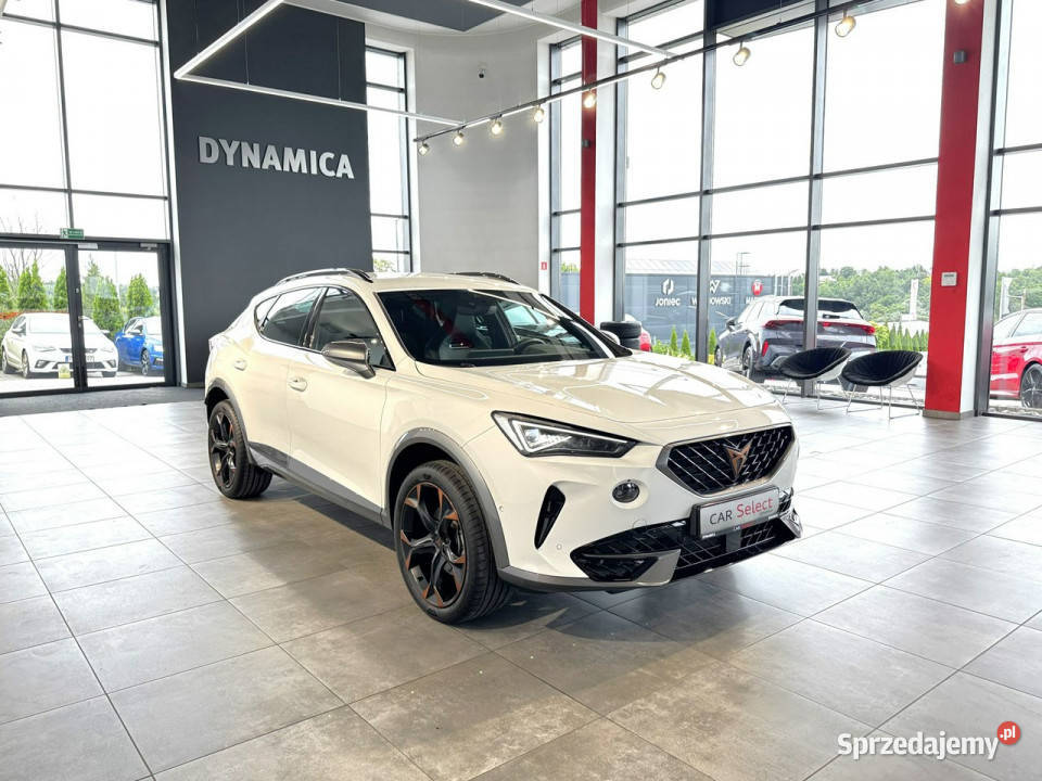 Cupra Formentor 20TSI 190 DSG 2024 r salon fa wielofunkcyjna kierownica Myślenice