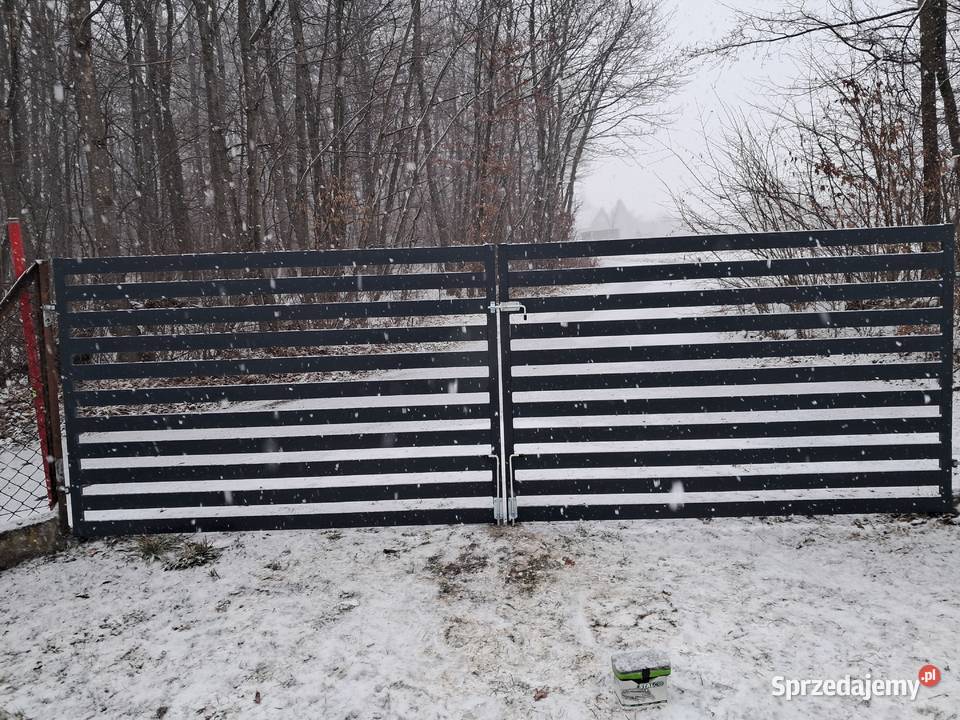 Brama palisadowa dwuskrzydłowa sprzedam