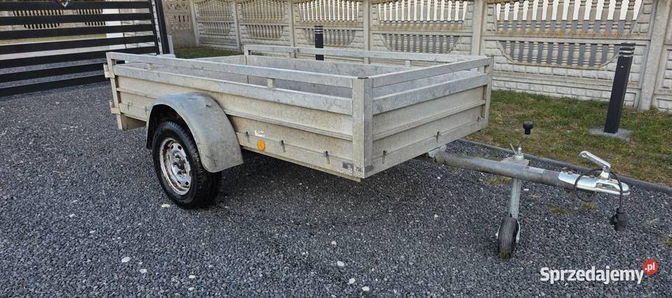 Przyczepka Samochodowa aluminiowa KOCH 750 Brudzew sprzedam