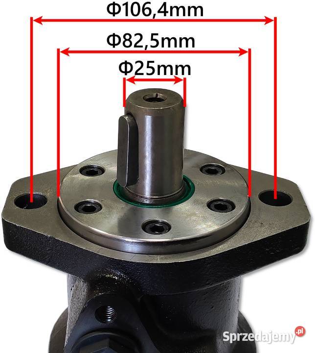 SILNIK HYDRAULICZNY DO RĘBAKA BMR SMR OMP 160 3 Pozostałe Solec Kujawski