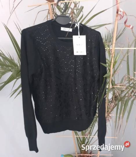 Sweter uniwersalny czarny bb21 Opole Lubelskie