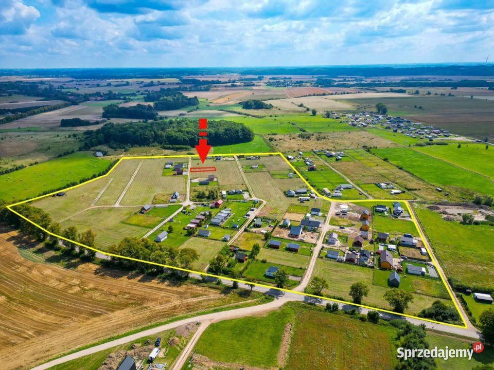Grunt sprzedam 500m2 Rusinowo zachodniopomorskie sprzedam