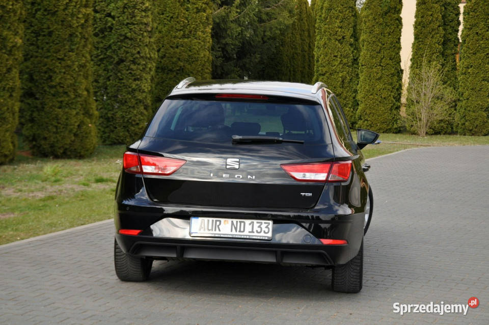 Seat Leon 16TDI115LedRadar ACCWelurDuża 115KM Ostrów Mazowiecka