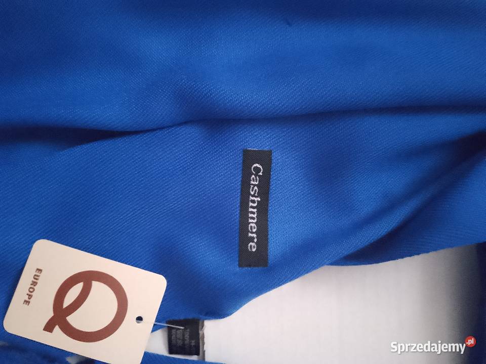 Duży szalik damski frędzle Cashmere Chrzanów