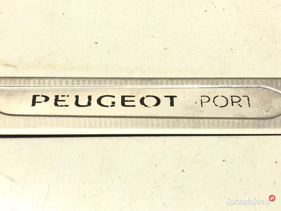 LISTWY PROGOWE GTI KOMPLET PEUGEOT 308 II Części samochodowe