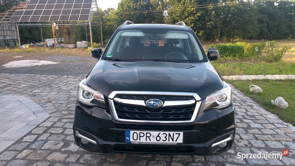 Subaru forester 2016 diesel czarny nawigacja Prudnik