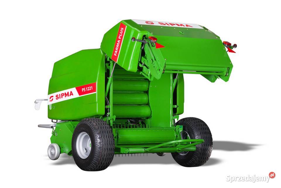 Prasa zwijająca stałokomorowa łańcuchowa Sipma nieuszkodzony