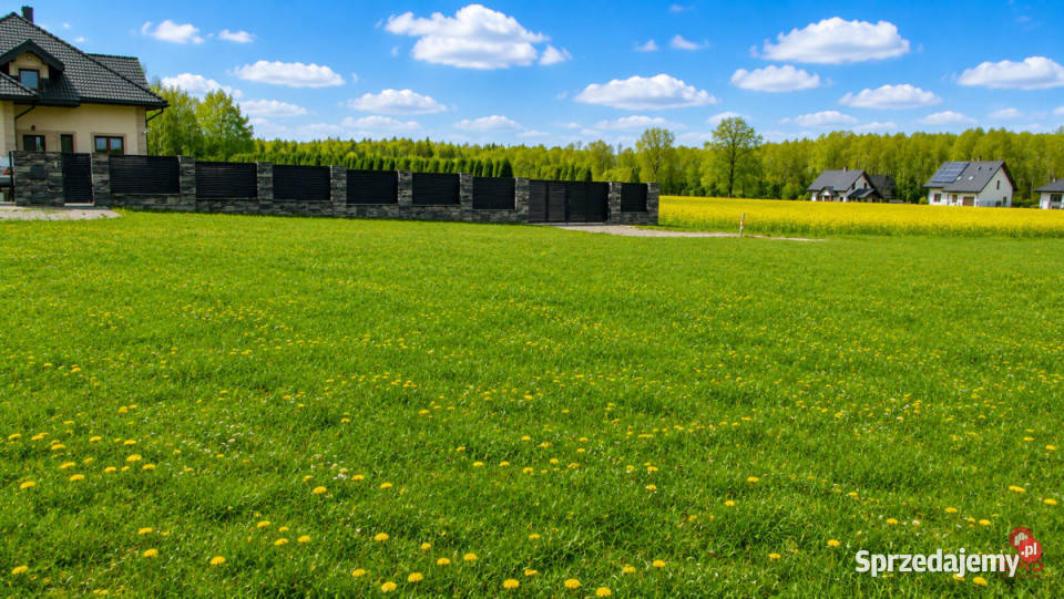 Działka 1000m2 Tołcze woda