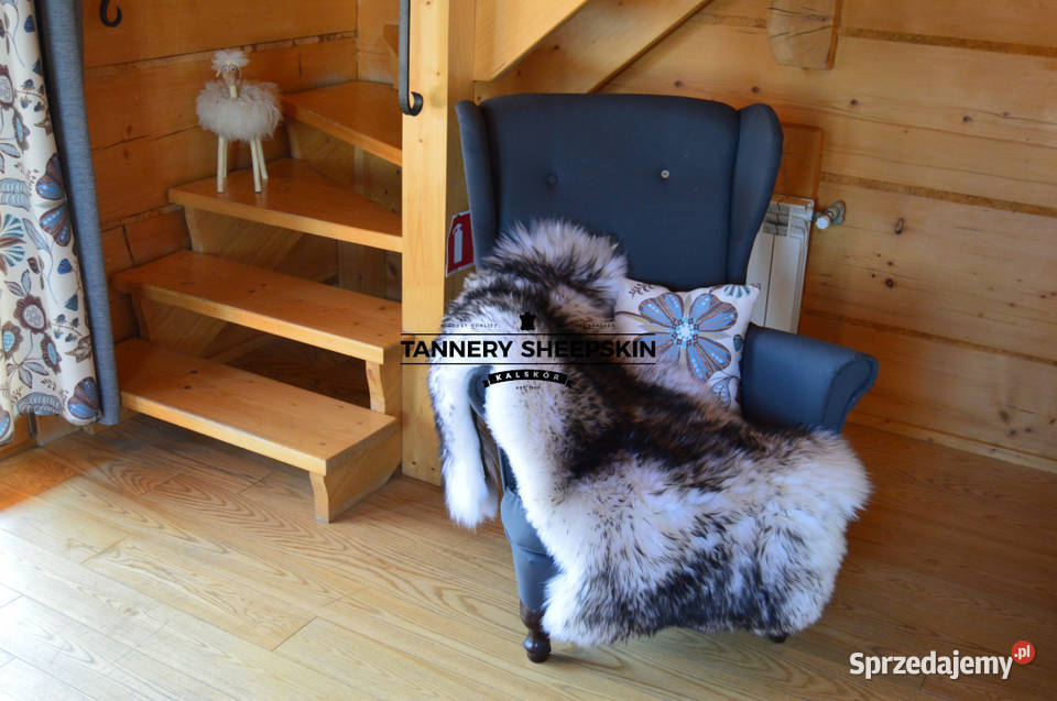 Skóra Owcza Czarny Muflon Skóry Owcze Naturalne Szaflary
