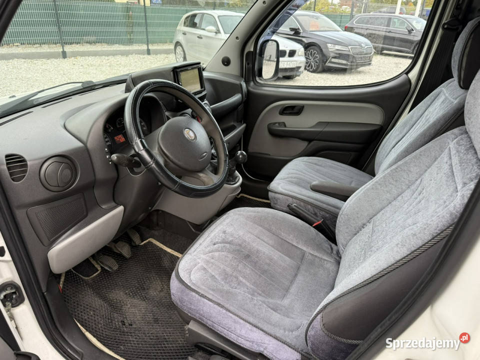 Fiat Doblo 13 16V 75 2009r 387 MAXI możliwa zamiana dolnośląskie Wrocław