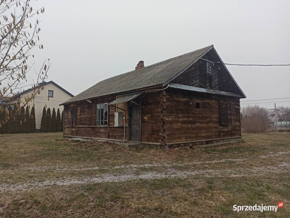 Sprzedam dom drewniany do rozbiórki Dębowica sprzedam