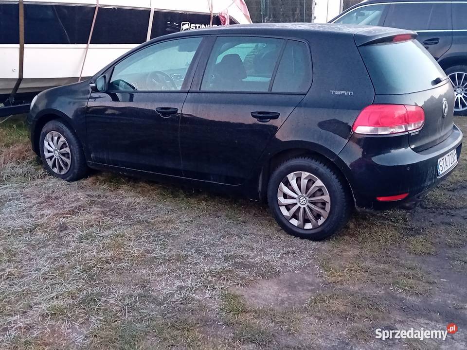Volkswagen golf 6 czarny Katowice sprzedam