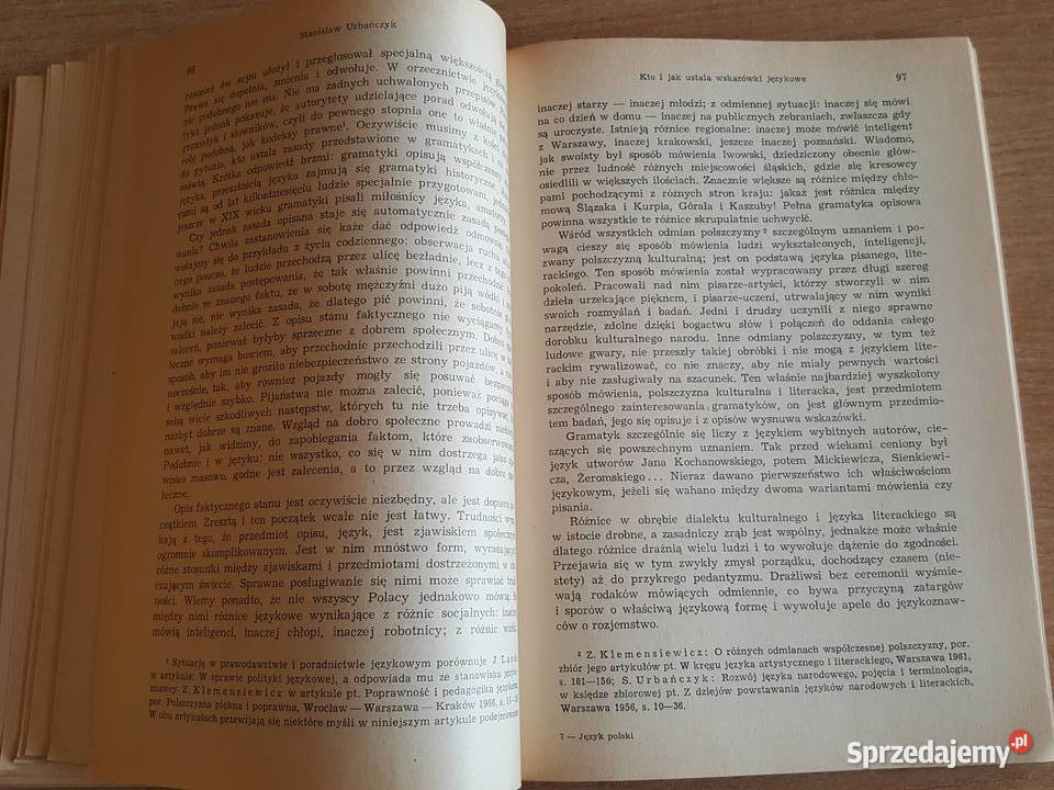 KSIĄŻKA Język polski poprawność piękno ochrona Złotniki