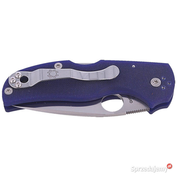 Nóż składany Spyderco Native 5 Dark Blue G10