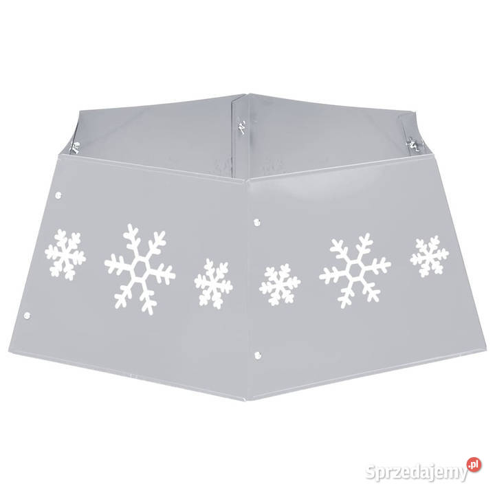 Osłona pod choinkę srebrnobiała 68x25 WM331305 Warszawa