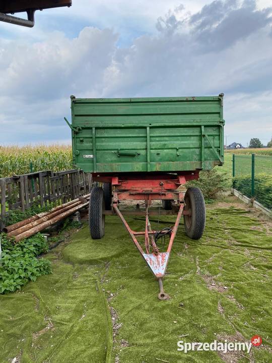 Przyczepa Muller Mitteltal nieuszkodzony Przyczepy rolnicze śląskie Grzawa