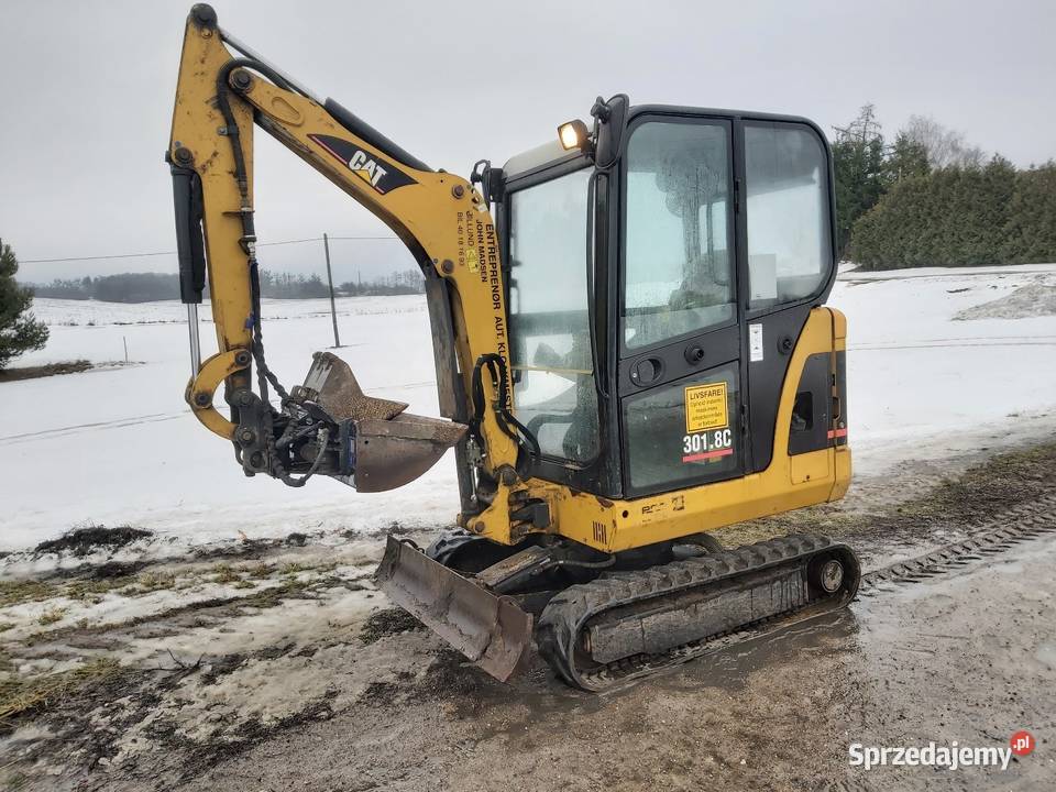 Minikoparka Cat 3018C prod 2006 Koparki Jabłonowo Pomorskie sprzedam