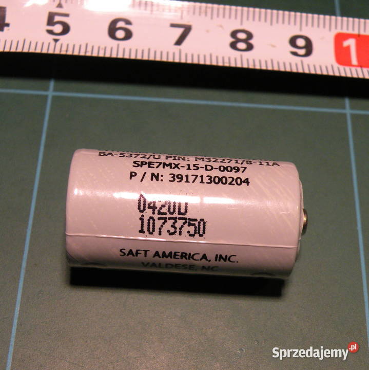 Bateria Us Army Saft America BA5372U Battery Wrocław