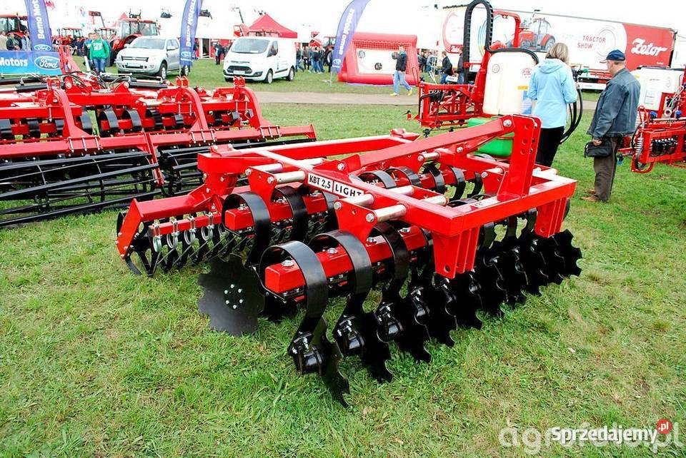 Brona talerzowa KBT bury 25 m z wałem nieuszkodzony