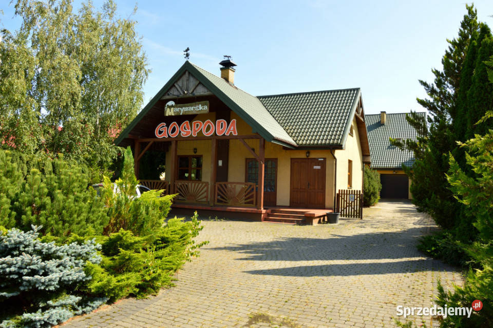 Lokal gastronomiczny z dużym domem Klikawa