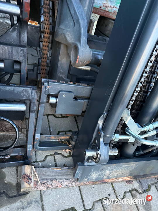 maszt wózek widłowy elektryczny LINDE E12 E14 elektryczny Wózki widłowe Działoszyn